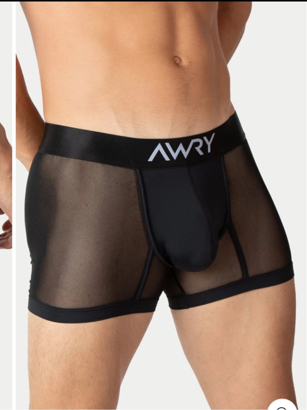 AWRY REVEAL Thong Trunks V2 Black